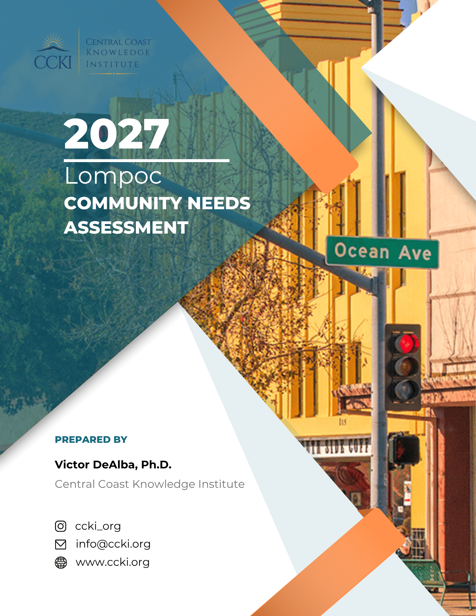 Lompoc Community Needs Assessment report cover