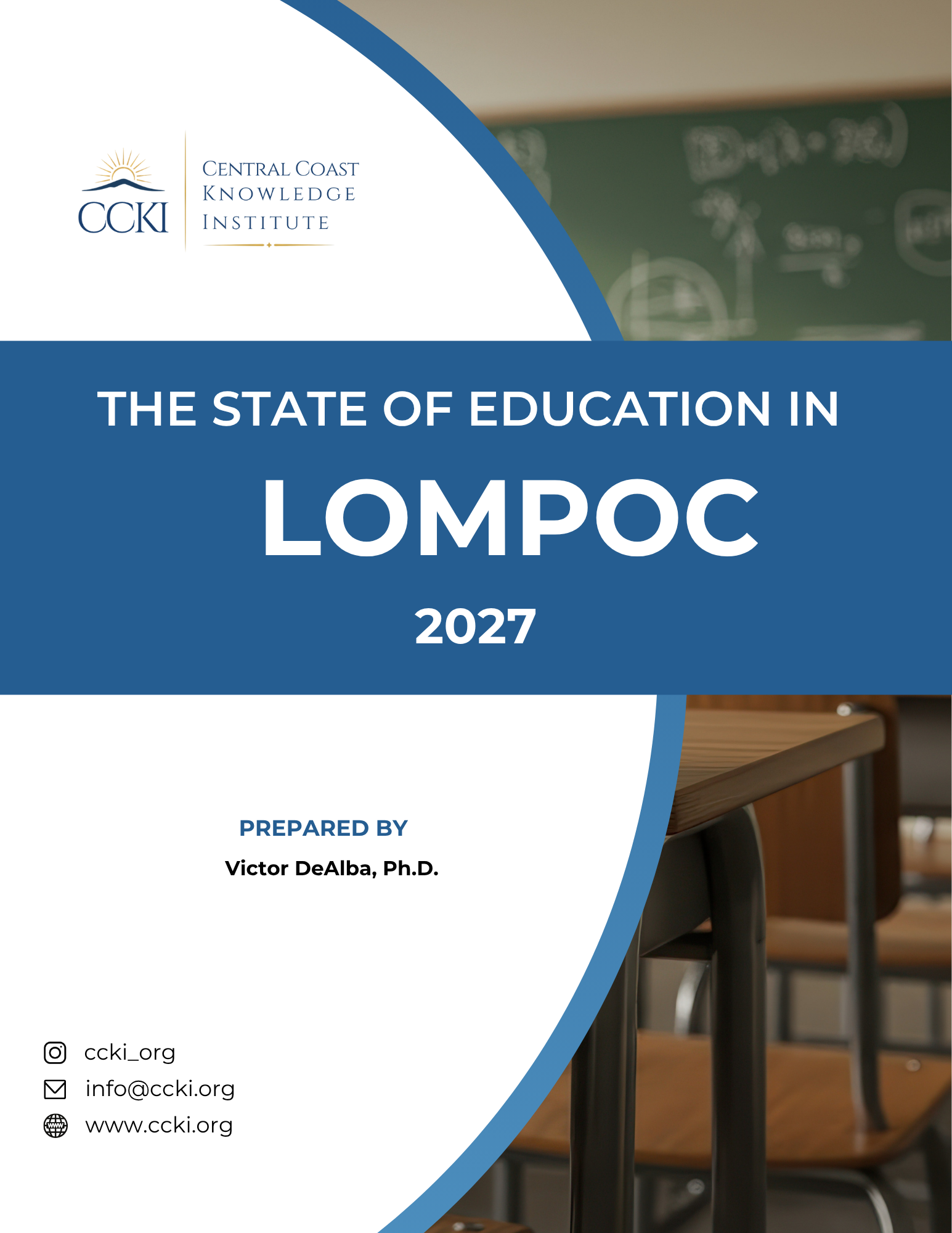 State of Education in Lompoc report cover